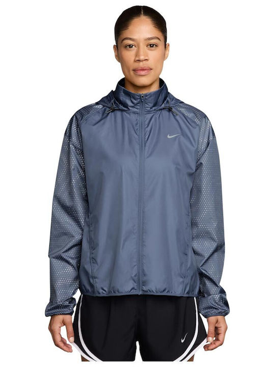 Tempo Flash Repel Women's Jacket Running Blue