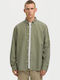 Long Sleeve Linen Shirt Vetiver