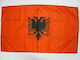 Albanien Flagge Polyester 27x17cm