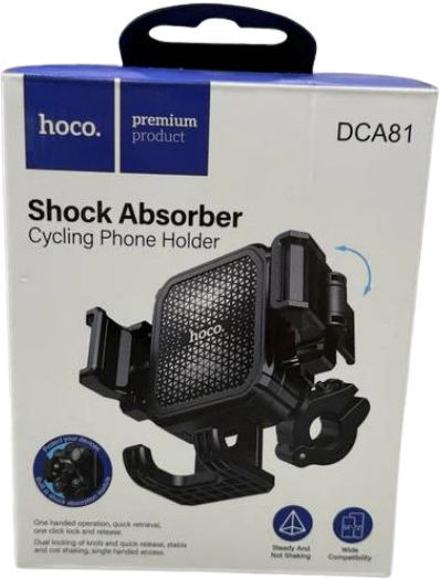 Hoco Motorcycle Phone Mount with Adjustable Arm for Handlebar