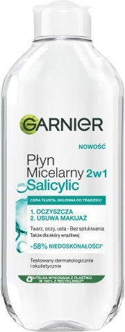Garnier Micellar Water Αφαίρεσης Μακιγιάζ Προσώπου 400ml