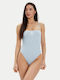 Costum de Baie Întreg Light Blue