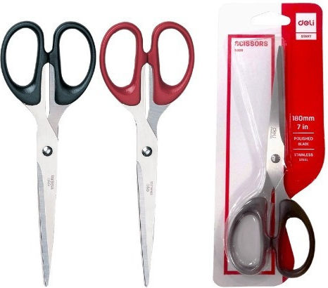 Deli Foarfece De Birou Mână Stângă Blister 7 18cm E6009