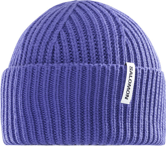 Beanie Unisex Căciulă Tricotată în Culoare Violet