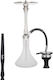 Aladin Hookah Epox Single White Silver