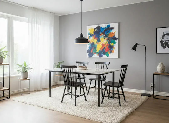 Scaune Sala De Mese Din Lemn Negre 2 Bucăți 45x53x87 Cm
