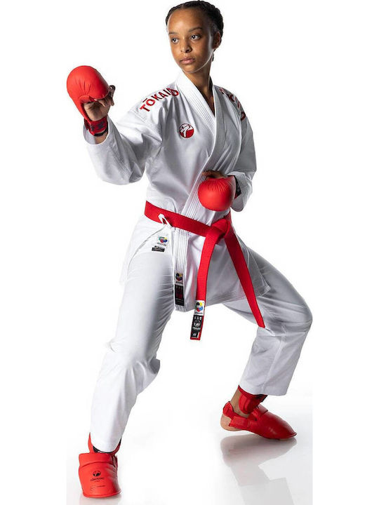 Tokaido Master Junior Wkf Γυναικεία Στολή Καράτε Λευκή