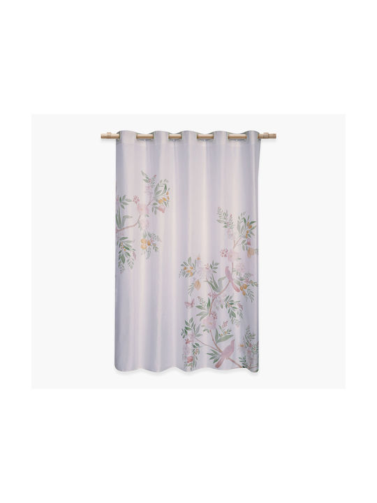 Nef-Nef Homeware Dreamel Shower Curtain 180x180cm Ecru