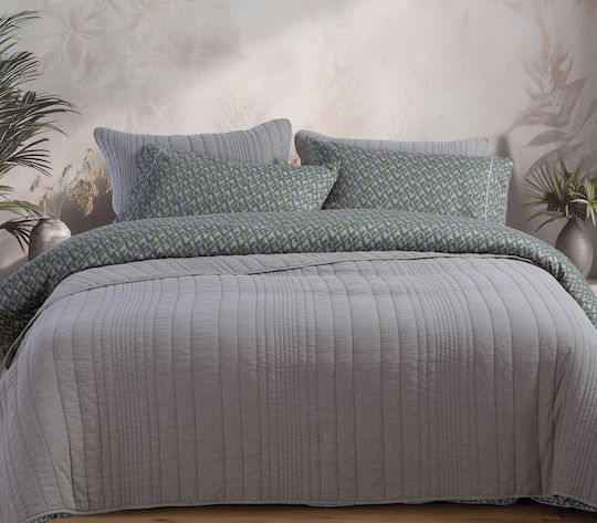 Nef-Nef Homeware Elements-ecstatic Cuvertură Pat Super King Gri 230x240cm