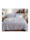 Nef-Nef Homeware Surreal Κουβερλί Υπέρδιπλο Βαμβακερό Γκρι 230x240cm