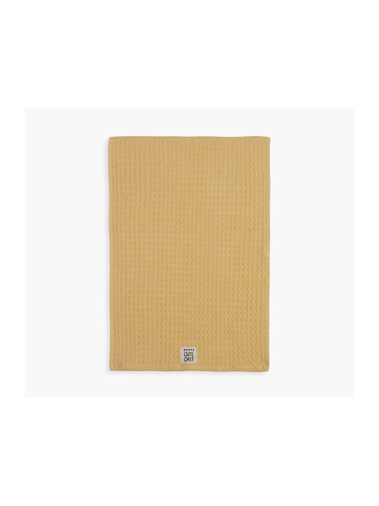 Nef-Nef Homeware Prosop De Ceai Cute Chef Din 100% Bumbac În Culoare Galbenă 45x68cm Nef-Nef Homeware Prosop De Ceai Cute Chef Din 100% Bumbac În Culoare Galbenă 45x68cm
