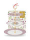 PiP Studio Porcelain Tiered Appetizer Stand Ø17cm W21xL26.5cm