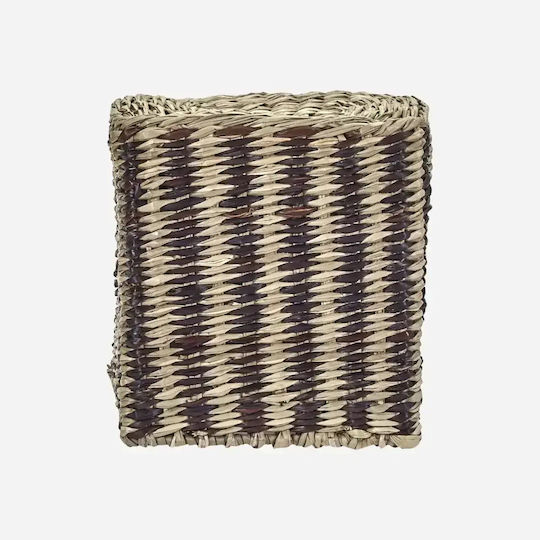 House Doctor Metallic Brown Tissue Holder 13.5x13x14cm