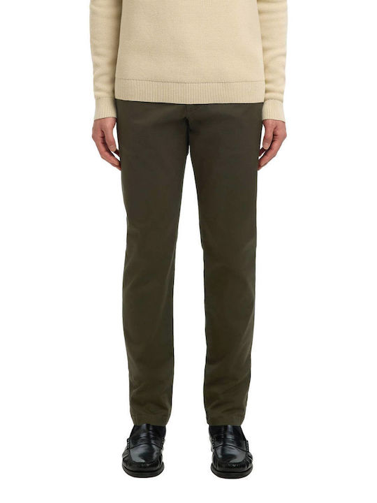 Selected Παντελόνι Chino σε Slim Εφαρμογή Χακι