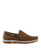Men's Moccasins in Tabac Brown Colour
