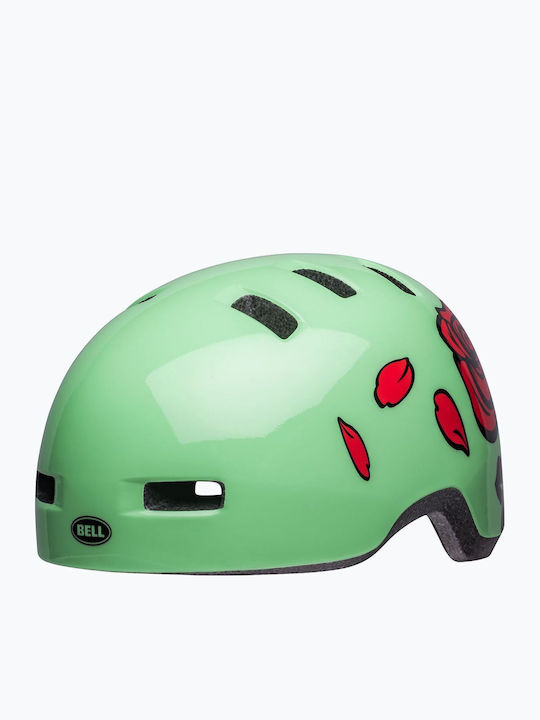 Bell Kinderfahrrad- / Rollerhelm für BMX Grün