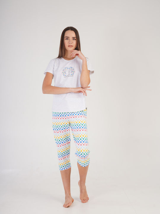 Summer Women's Pyjama Set Multicolored