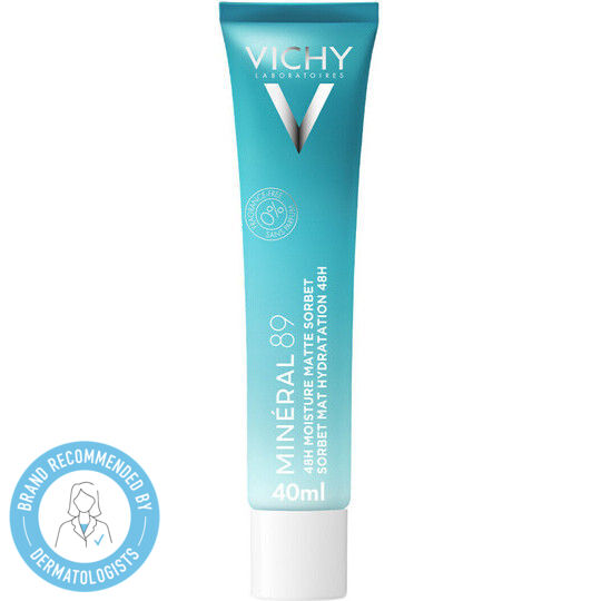 Vichy Mineral 89 Light 48h Moisturizing Face Gel with Hyaluronic Acid 40ml