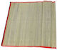 Ψάθα Παραλίας Ψάθινη 60x180cm Red
