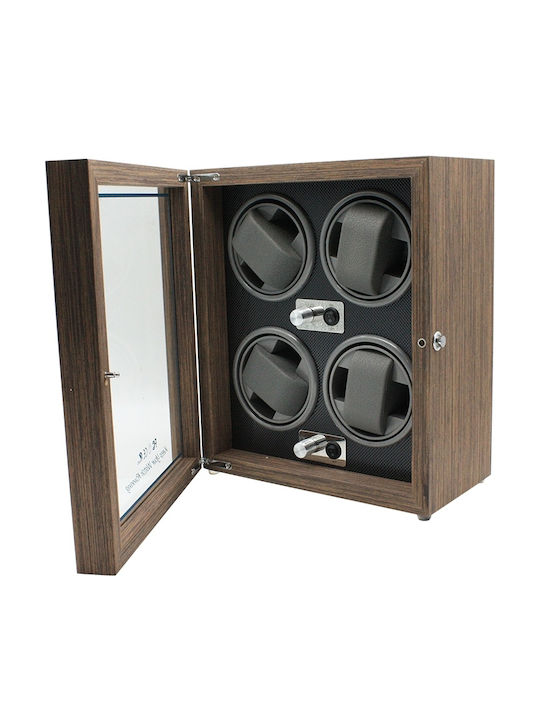 Watch Winder 4 Watches – Led Light Switchable
