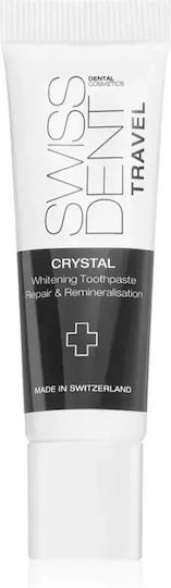 Swissdent Crystal Travel Tube 10 Ml Remineralizing Whitening Toothpaste