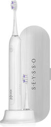 Сонична Четка за Зъби Seysso Carbon Basic Бяла