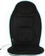 Medivon Massage Mat for Neck Back and Body with Vibration and Heating Function Black
