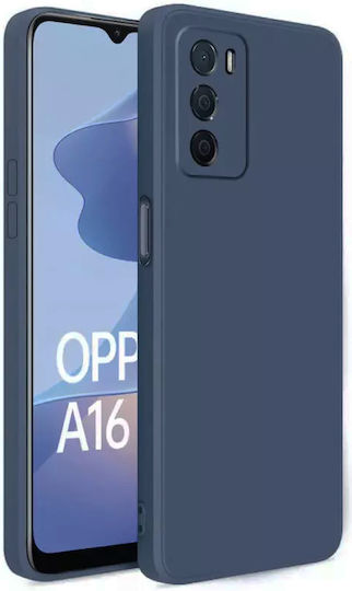 Oppo Silicone Back Cover Navy Blue Oppo A16s