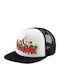 Roblox Rivals Καπέλο Ενηλίκων Soft Trucker Δίχτυ Black White Polyester Ενηλικων Unisex One Size