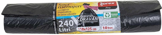 Sacuri De Gunoi Capacitate 240lt 125x110cm 10 Buc