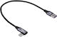 Angled Usb Type C Usb-a Cable 30 Cm Ak-usb-58 60w Braided