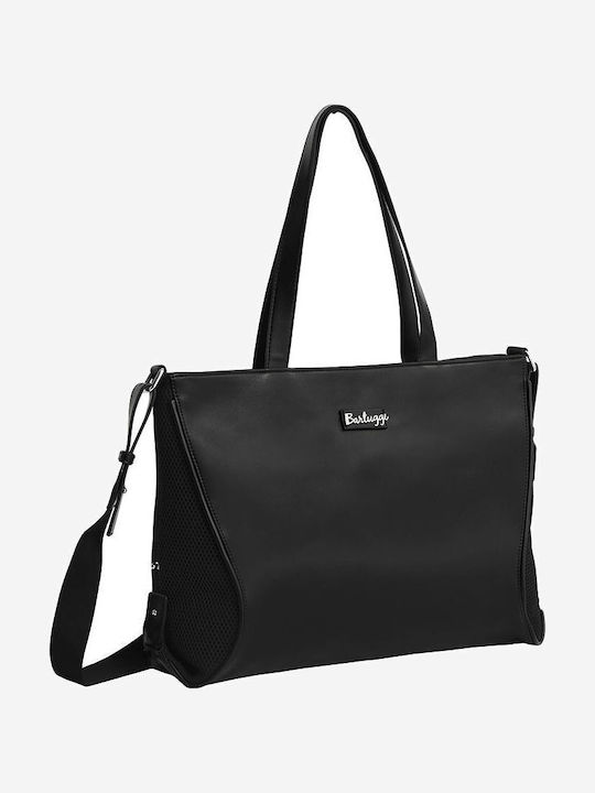 Bartuggi Geantă Dama Shopper De Umar Neagră