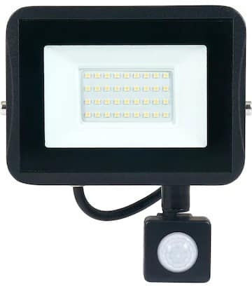 Proiector LED Etanș 20W Alb Rece 6400K cu Senzor de Mișcare IP65