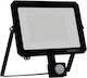 Osram Proiector Led Etanș 50W Alb Natural 4000K Cu Senzor De Mișcare Ip65