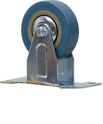 Furniture Wheel Rubber Caster 3 Inch Blue Z-tools Zts 8122