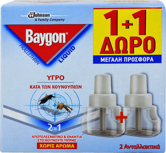 Baygon Υγρό για Κουνούπια 2τμχ