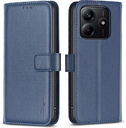 Binfen Series 12 Wallet Δερμάτινο Μπλε (Redmi N...