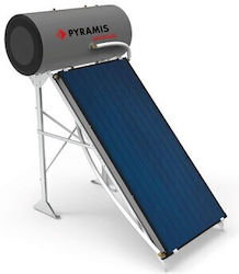 Pyramis Premium Ηλιακός Θερμοσίφωνας 160lt Glass τ.μ. Επιλεκτικός