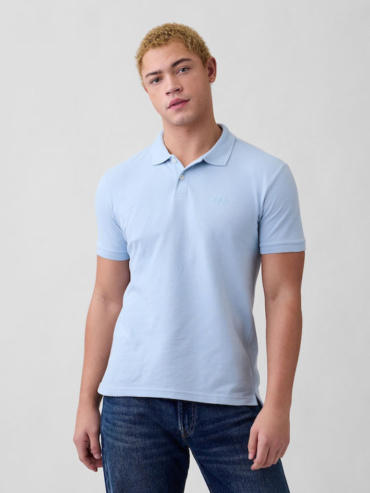 GAP GAP Ανδρική Polo Μπλούζα Sail Blau