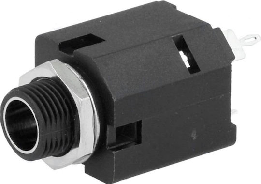 Саси Жак Стерео 6,3 мм Пластмасов Amphenol 57151-103