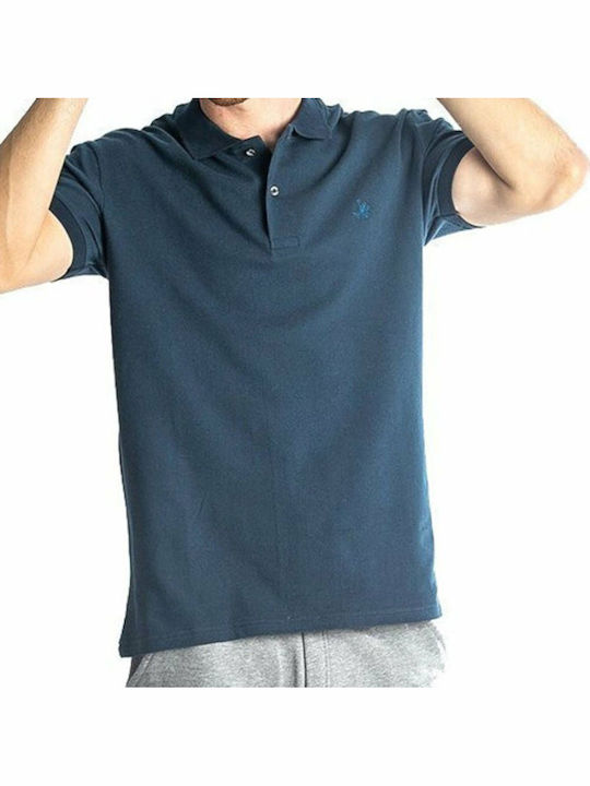 Paco & Co Polo Herrenbluse Marineblaue