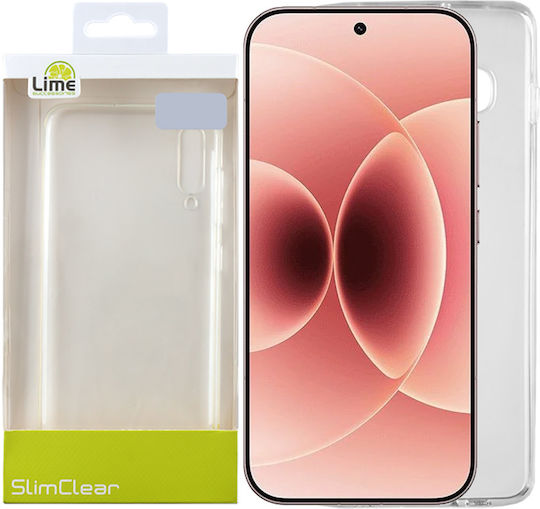 Lime Slimclear Back Cover Σιλικόνης Διάφανο (Xiaomi 17)