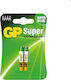 Genius Pack Alkaline-Batterien AAAA 1,5V 2er Pack