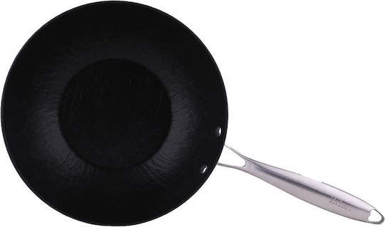 Wok din Oțel Inoxidabil cu Acoperire Ceramică 28cm
