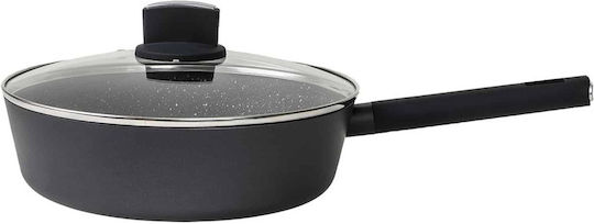 Aluminum Pan with Lid with Stone Coating 26cm