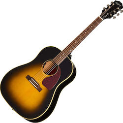 Epiphone Полуакустична Китара J-45 Vintage Sunb...