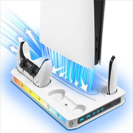 Pro 5 Slim 5 Ladestation Für PS5 / PS5 Slim Weiße CP148E