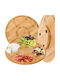 Zola Servierplatten Käse Drehend Hölzernes 33cm