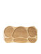 Wooden Serving Platter 68x34x2.5cm