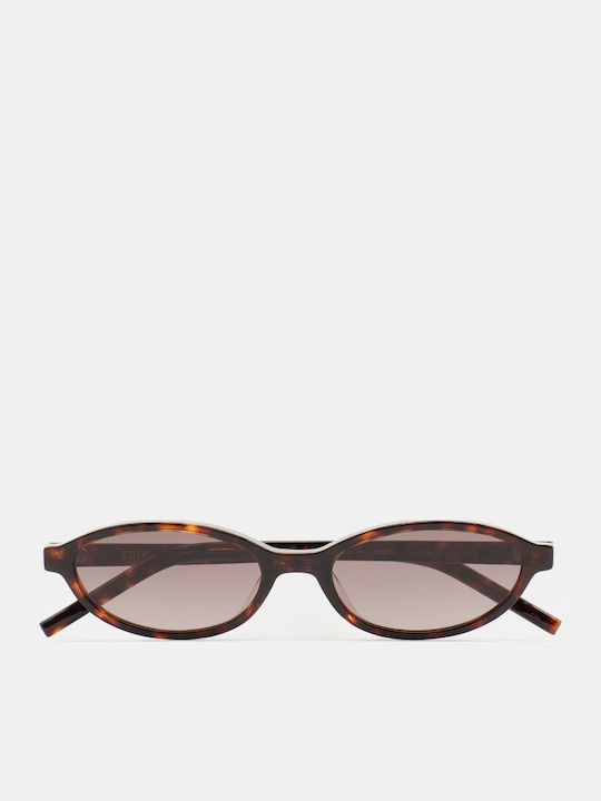 Kaleos Unisex Sunglasses with Brown Tartaruga H...